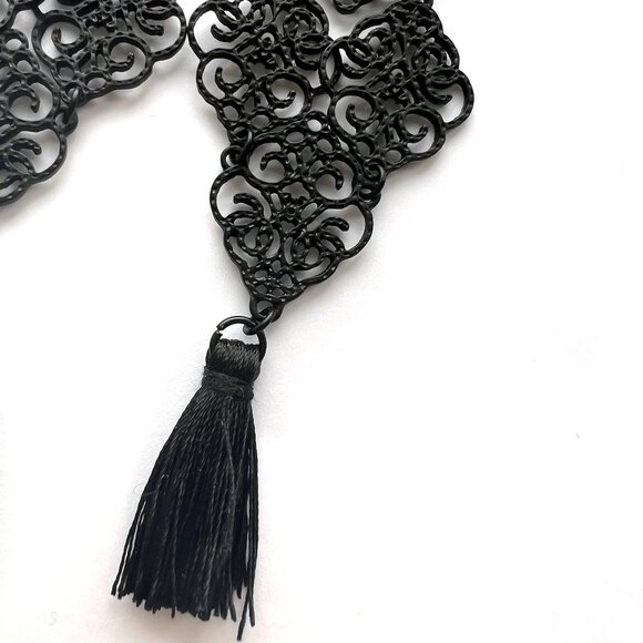 Lot of 5 pair of earrings, blue turquoise silver gold black - Picture 9 of 11